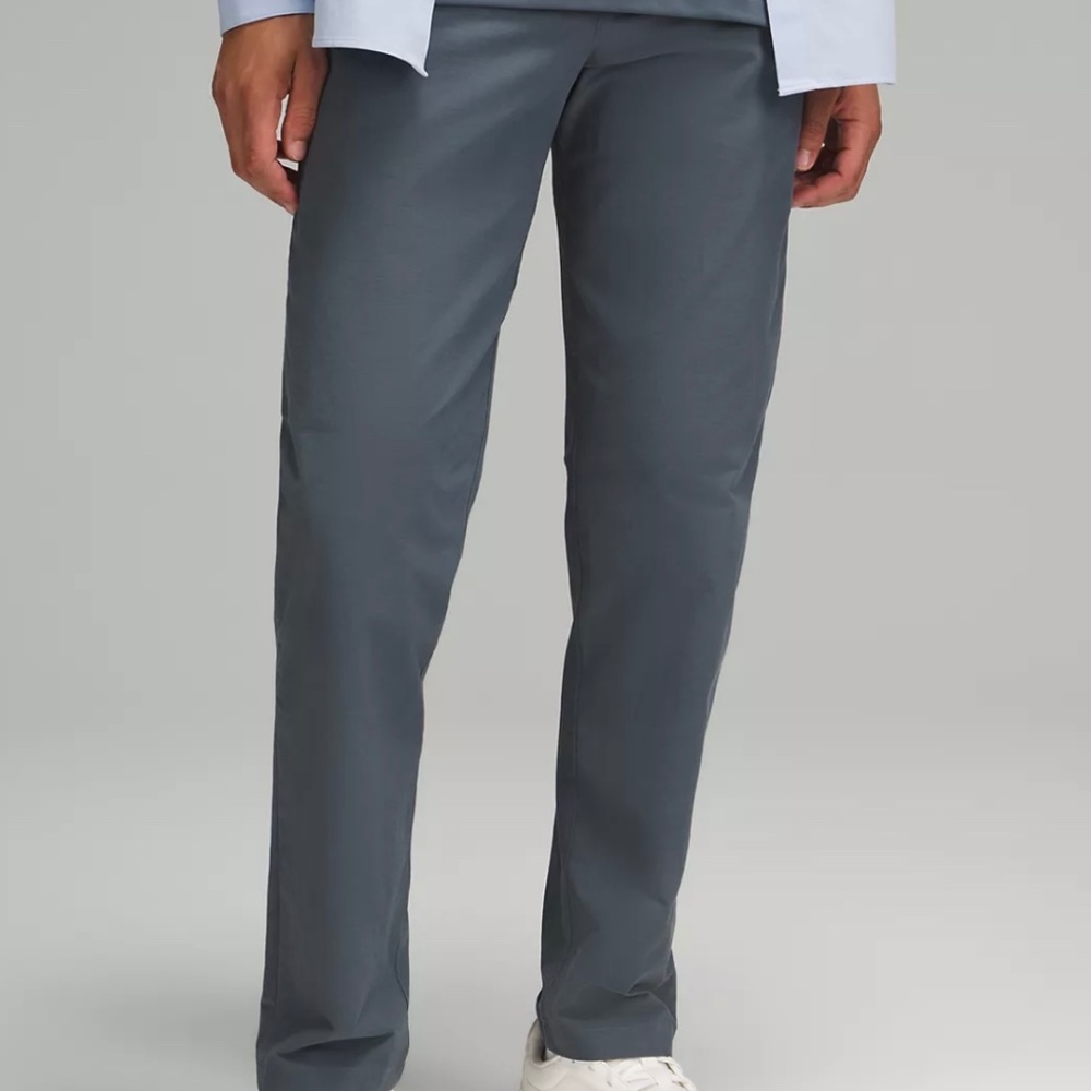 Lululemon ABC Classic Fit 38 Pants in Gray EUC